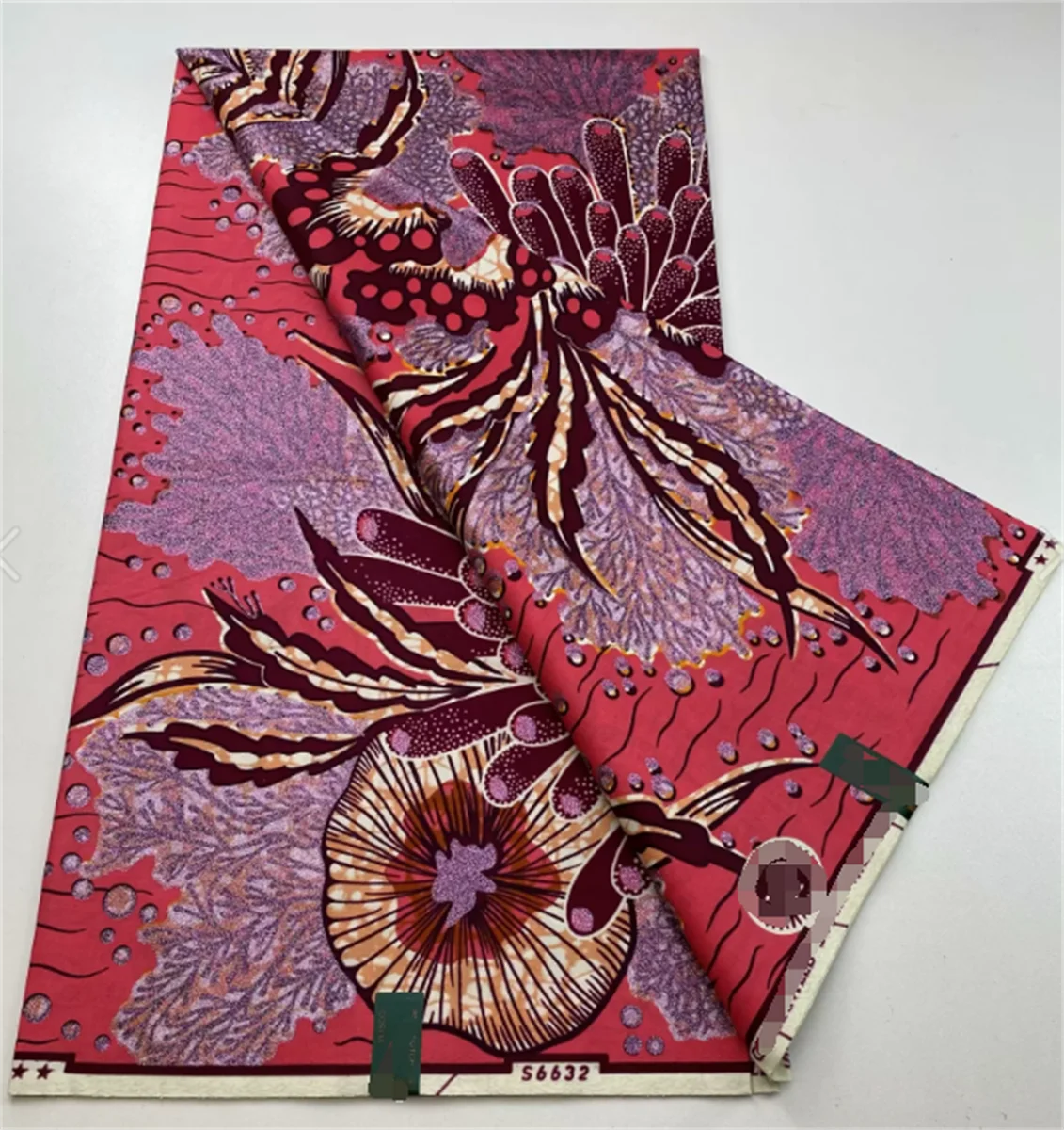 Nieuwste Grand Super 100% Katoen Afrikaanse Gouden Wax StofYard Hoge Kwaliteit Print Ankara Stof Voor Naaien Vrouwen Fees