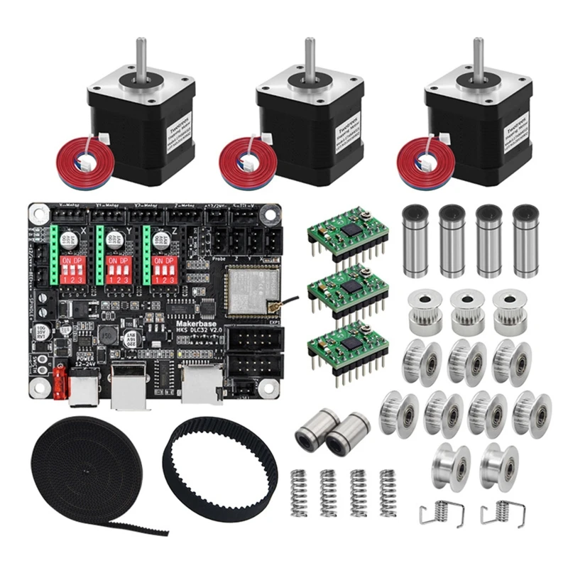 

DIY Writing Robot Motherboard Stepper Motors Accessaries Package V2.2 CNC laser-Engraver Engraving Machine diy Parts