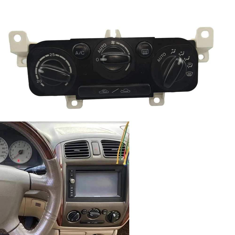 Фото Панель переключателя кондиционера автомобиля для Mazda Family Premacy 323 2006-2010, приборная панель, управление обогревателем кондиционера, климат-контроль №1