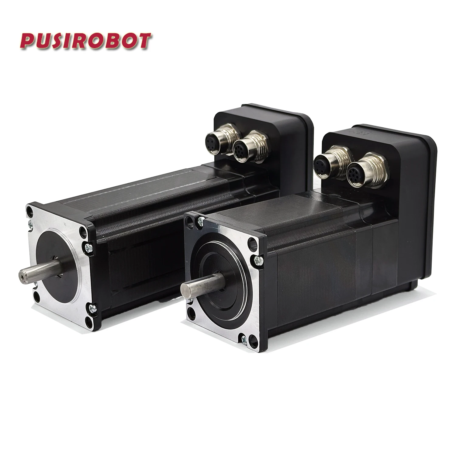 Шаговый двигатель постоянного тока NEMA23 IP65 Modbus/CANbus интегрированный с замкнутым