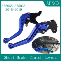 f850 gs f750 gs motorcycle accessories adjustable short brake clutch levers for bmw f850gs f750gs 2018 2019 cnc brake clutch