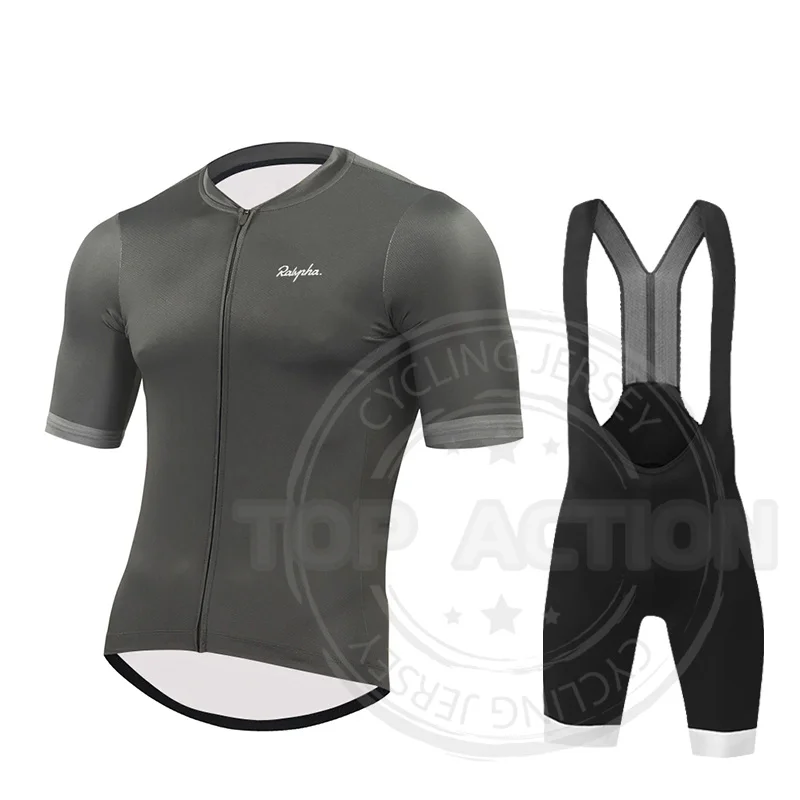 

2022 ralvpha professional cycling jersey men's team wear shorts Ciclismo Maillot summer short sleeve suit cycling shirt pants