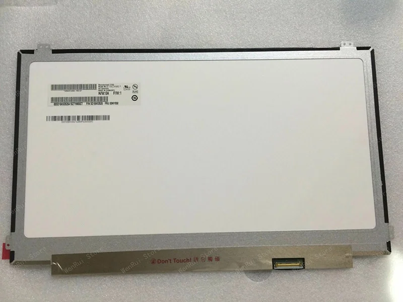 Матрица ЖК-экрана 15 6 дюйма B156ZAN02.1 FRU: 00NY650 4K UHD IPS 100% Adobe RGB eDP 40 контактов для Lenovo S5 2-го