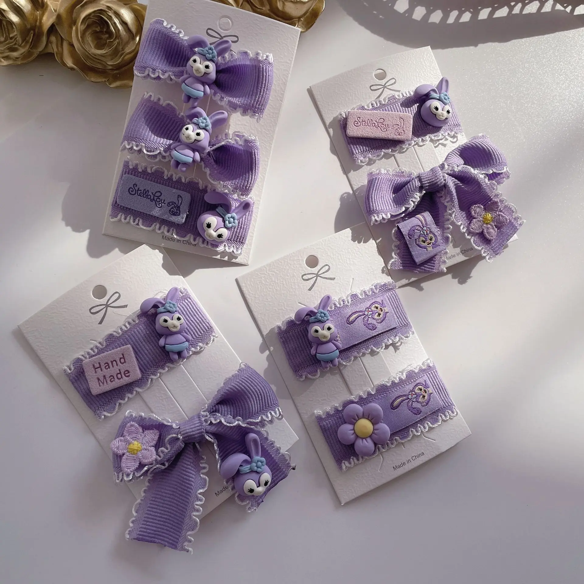 

2022 New Hair Clip Set Cute Hair Accessories Girl Headwear Bow Flower Animal Hairpins Hair Band Cartoon Elastic Headdress Gift