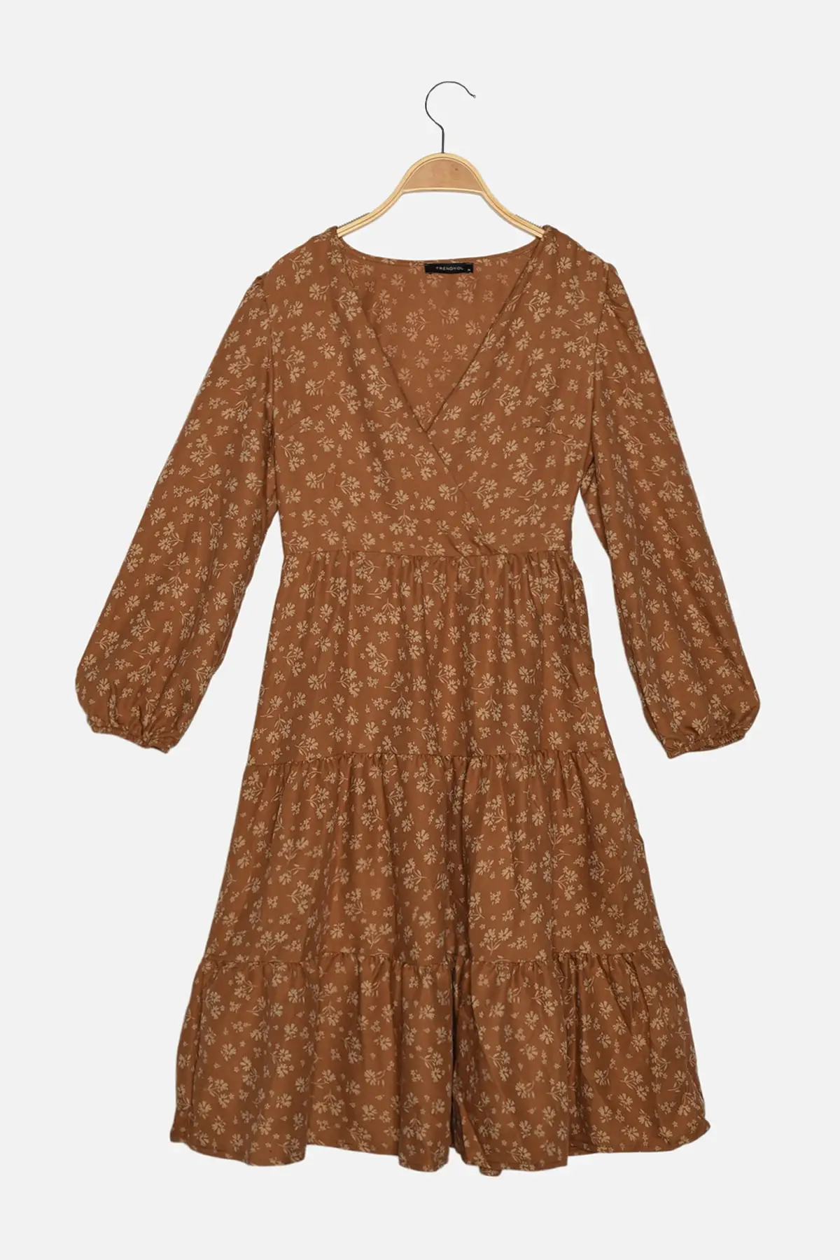 

Trendyol Double Breasted Collar Flounces Dress TWOAW22EL0571