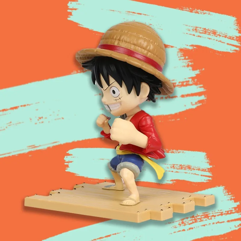 Фото One Piece Mighty Jaxx Half Anatomy Blind Box Аниме-фигурка Коллекционная модель Игрушка Луффи Настольное украшение Оригинальный MIGHTYJAXX №5