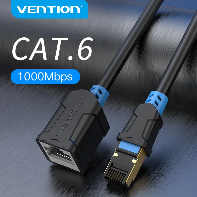 

6881 NO.2Ventie Ethernet Verlengkabel RJ45 Cat6 Sftp Man-vrouw Extension Patch Kabel Adapter Voor Pc Laptop Cat6 Ethernet Kabel