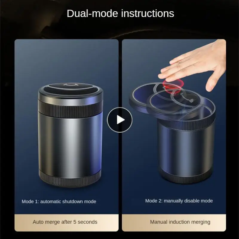 

Metal Illumination Universal Led Car Portable Multifunction Flame Retardant Swipe To Open Night Light No Smoke Atmosphere Seal