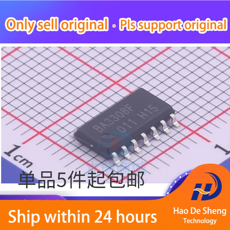 

10 шт./лот BA3308 BA3308F BA3308F-E2 SOP-14 усилитель мощности аудио IC новая Оригинальная Φ