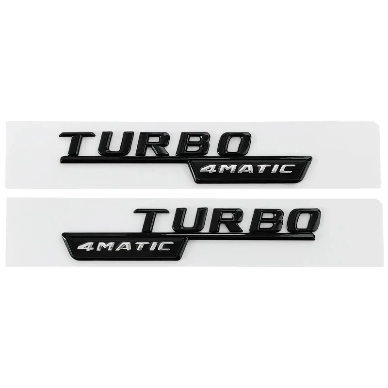 

Эмблема ABS Chrome Black Car значок на крыло AMG Turbo 4matic, эмблема с логотипом для Mercedes CLA 45 X156 A45 Turbo AMG, автомобильные аксессуары