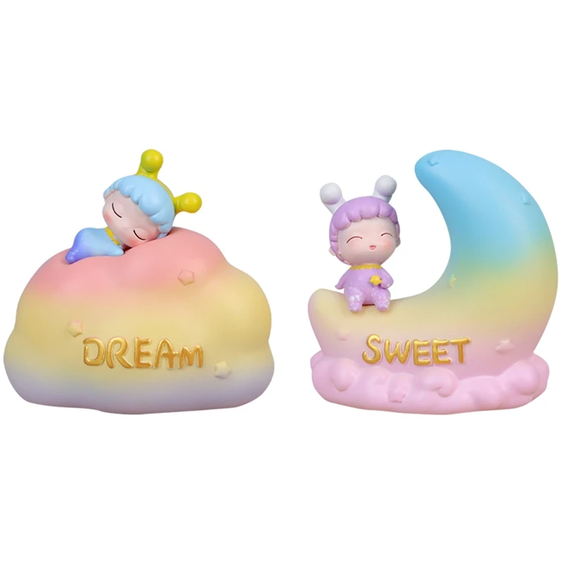 

Cute Cartoon Led Bedside Night Light Table Lamp Bedroom Decoration Resin Decoration Children Birthday Gift