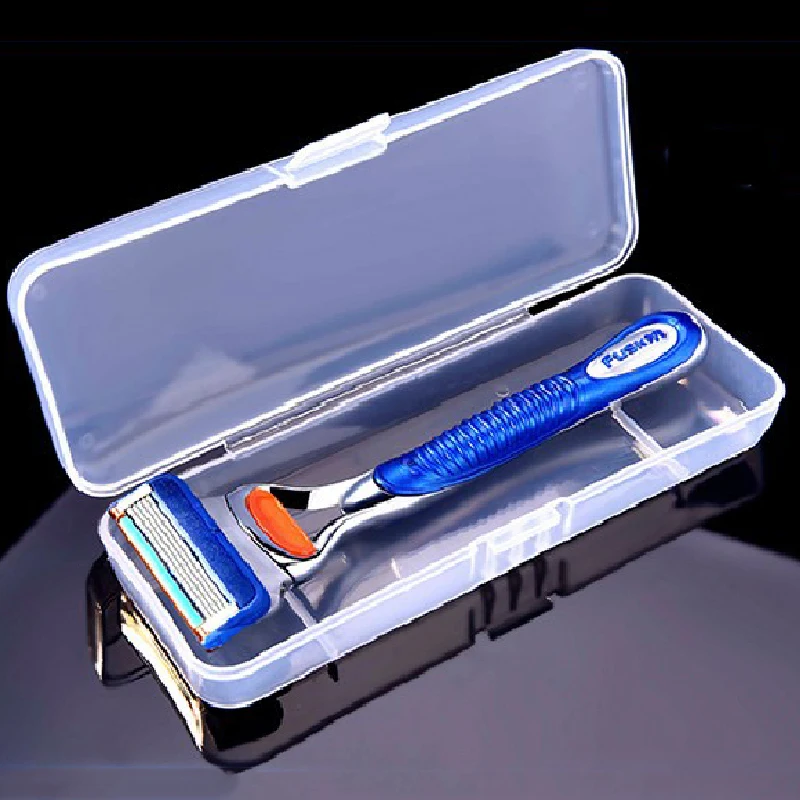 

1PCS High Quality Razor Travel Case Universal Toolholder Manual Shaving Razor Cartridge Box Storage Box