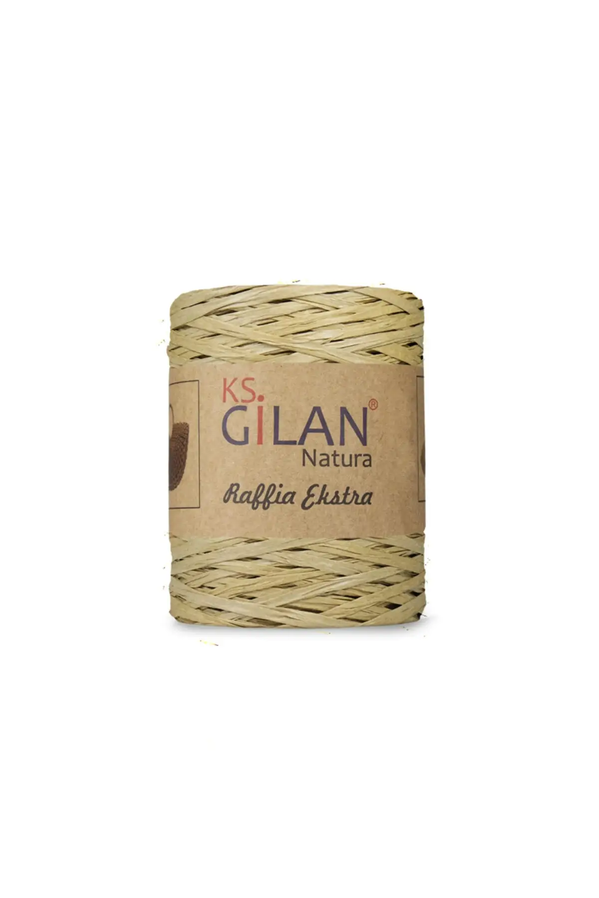 

Gilan Raffia Extra bag making rope 250gr-natural color Raffia