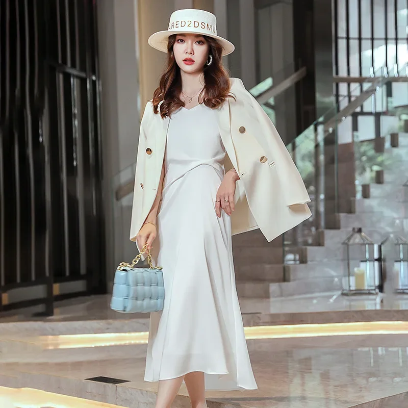 Элегантное Длинное Платье с завышенной талией красное платье-чехол оборками