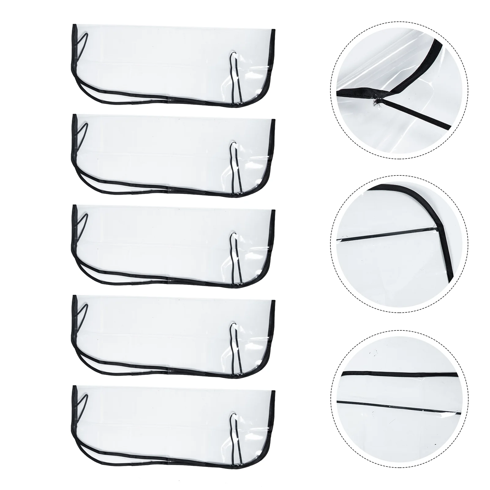 

5 Protectors Anti-kick Mats Back Kick Mat Protector Kick Mats Back Protector For Car Vehicle