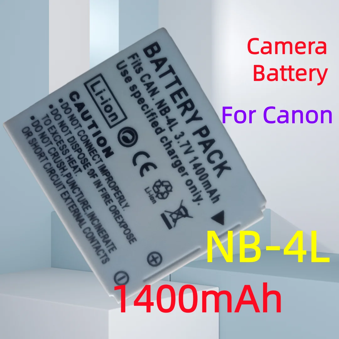 Фото 1400 мАч NB-4L NB4L NB 4L аккумулятор или зарядное устройство для камеры Canon IXUS 40 30 50 55 S5 WA60 TX1 DS4 SD960 IS 255 HS Замена аккумулятора №2