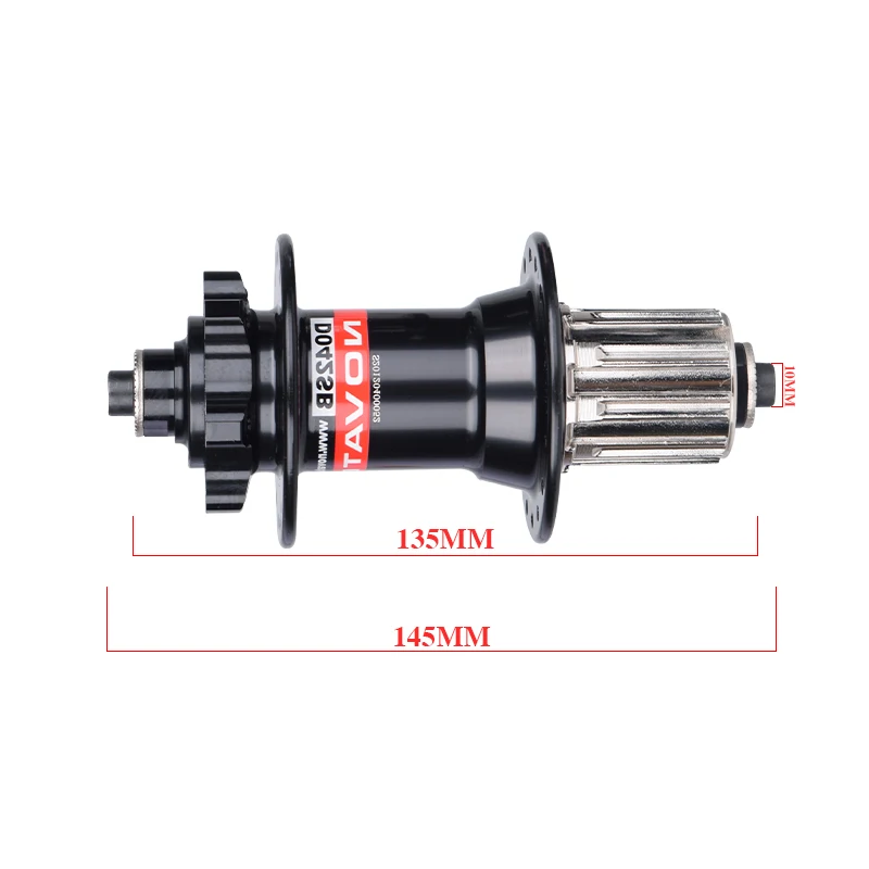 Novatec D041SB D042SB Bicycle Hub Road MTB Disc Card Brake 28/32/36 H Red Black 8/9/10/11speed Mountain bearing Hubs |
