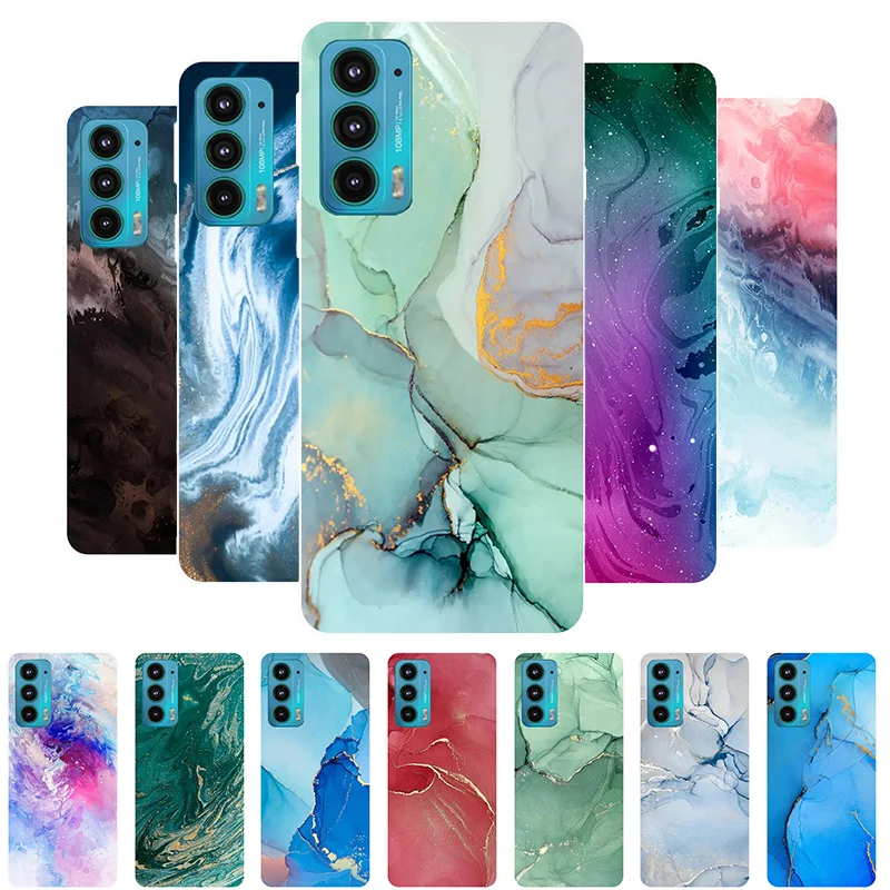 

for Fundas Motorola Edge 20 Case Soft Silicone Marble Back Cover Phone Cases for Motorola Moto Edge 20 Pro Lite Case Edge20 etui