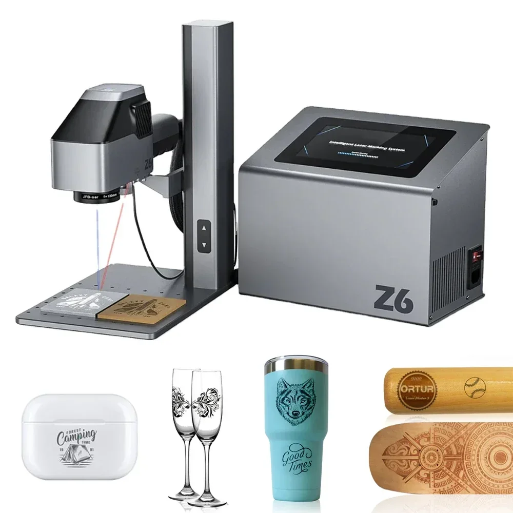 WAINLUX Z6 портативный дизайн 20 Вт двойной лазерный гравер настольный ручной набор