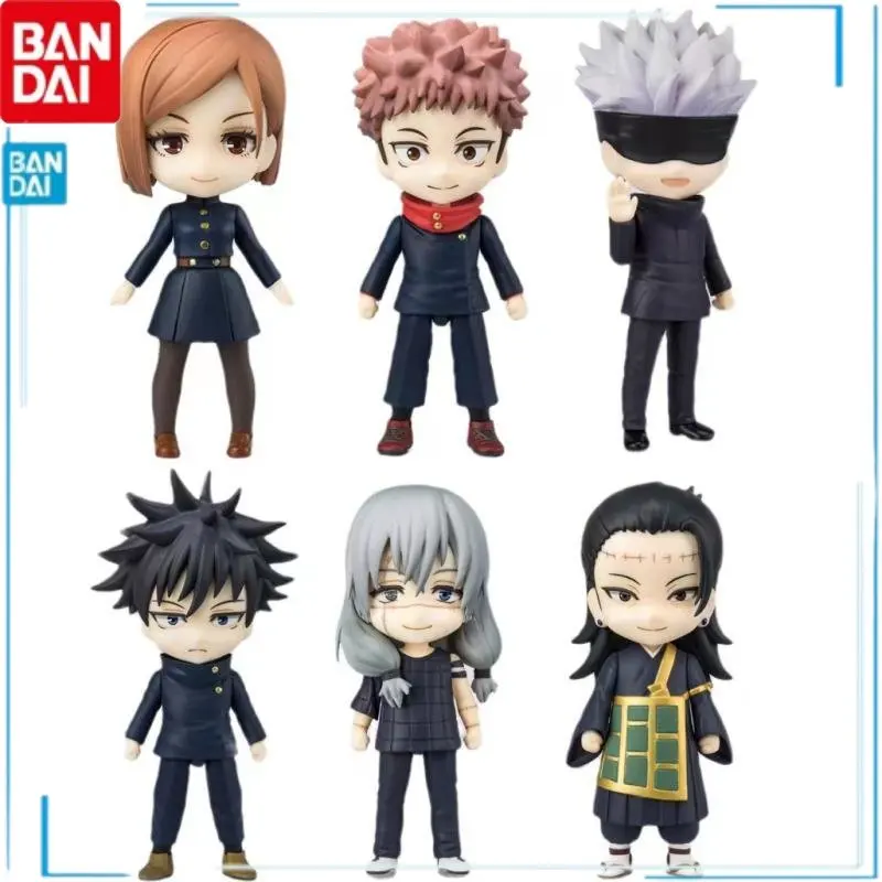 

In Shelf BANDAI Anime Figures Jujutsu Kaisen Itadori Yuji Fushiguro Megumi Kugisaki Nobara Mahito Kids Toy Christmas Gifts