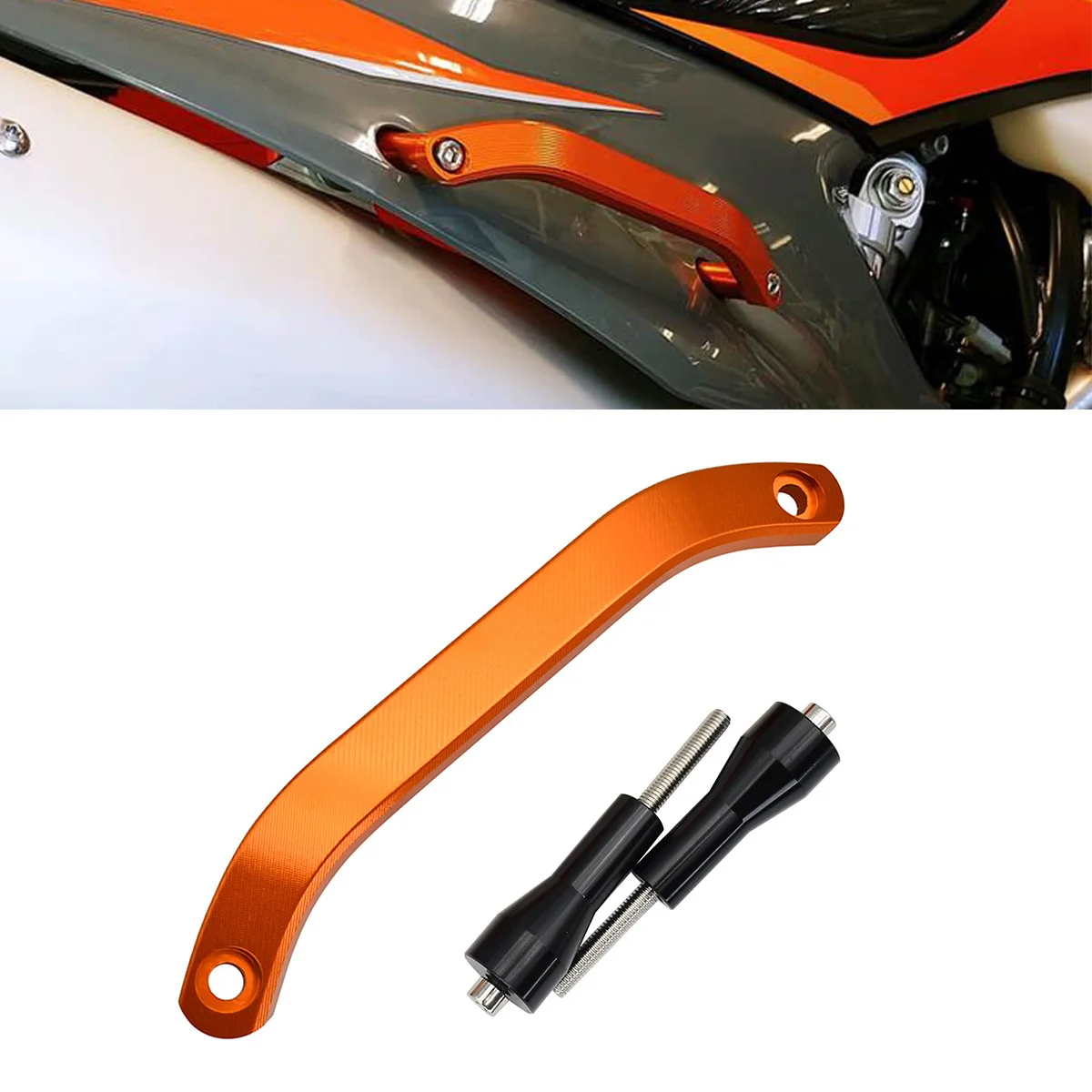 Задняя пассажирская рукоятка с ЧПУ для KTM SX SXF XC XCF XCW XCFW EXC EXCF TPI шесть дней Husqvarna FC FX