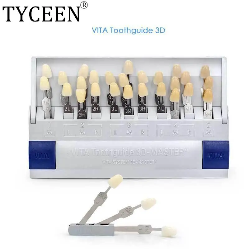 

Dental Lab Teeth Guide Denture 3D Master 29 Color Shades Toothguide Dental laboratory Oral Equipment