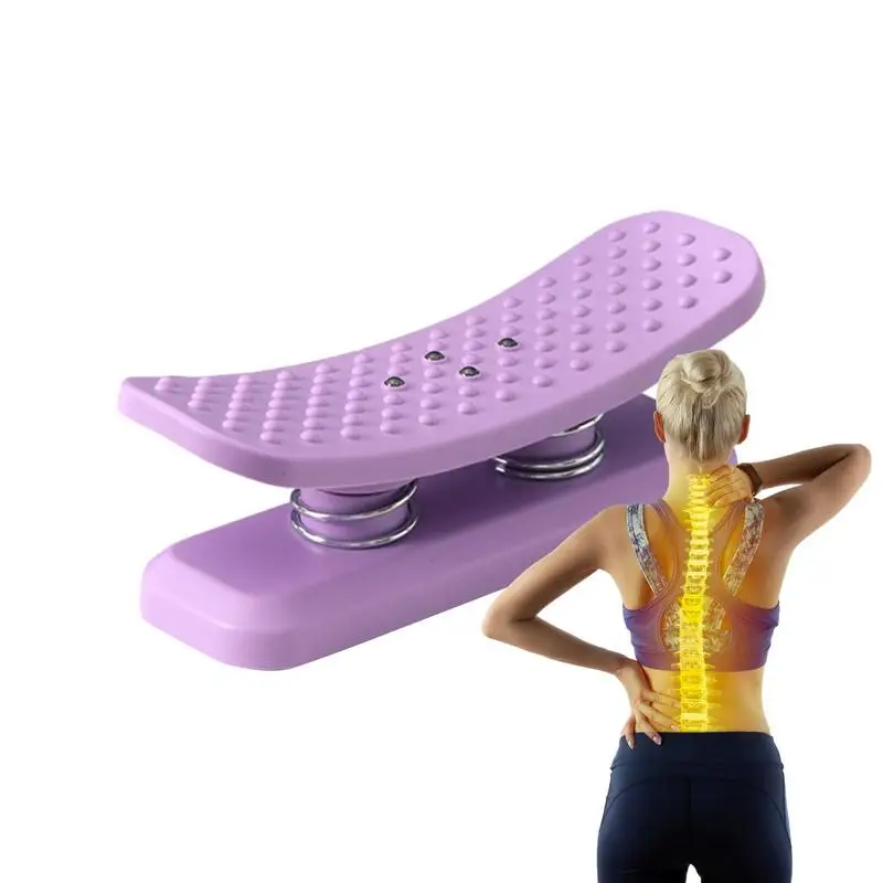 

Back Stretcher Lower Back Pain Relief Device Back Cracker Back Massager Lumbar Support Spine Board For Herniated Disc Sciatica