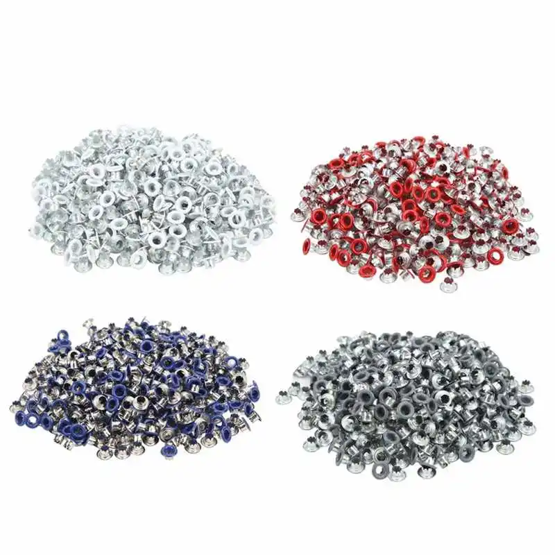 

Люверсы цветные круглые края металлические люверсы для одежды