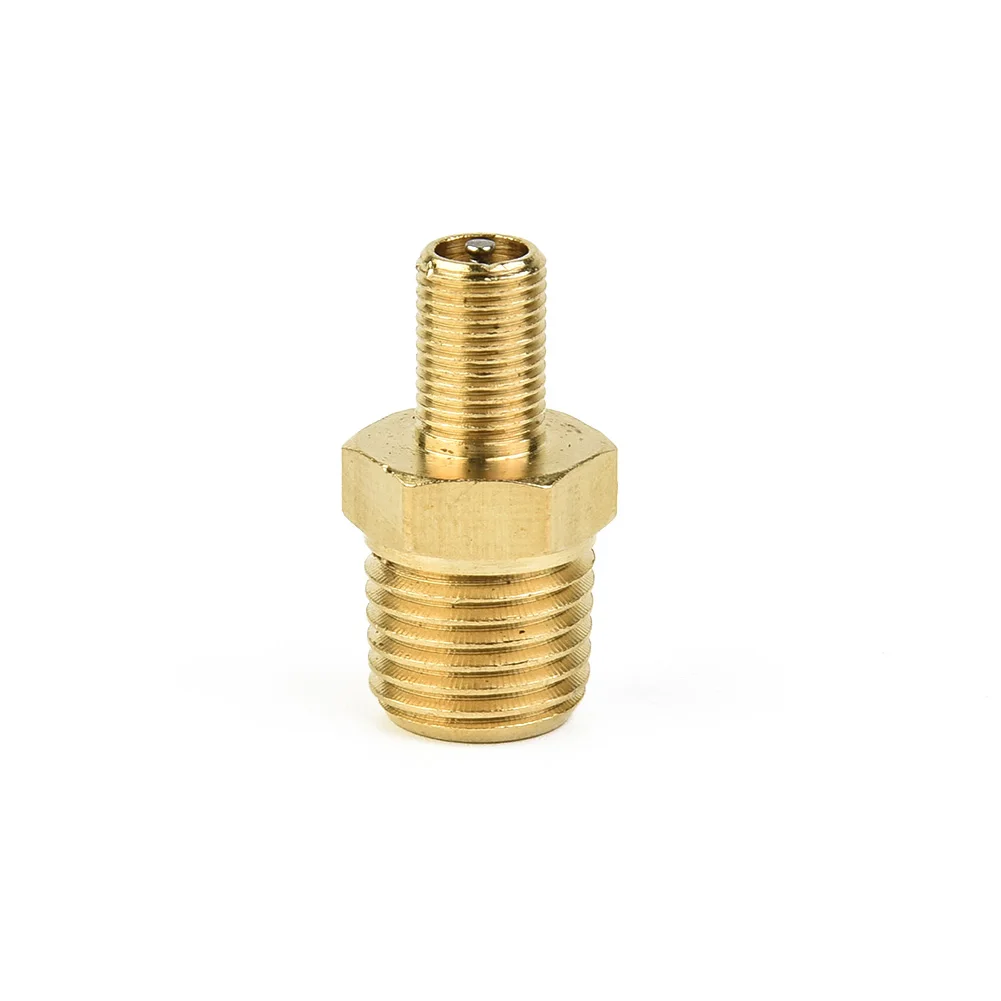 

1/4 Inch Air Tank Fill Valve Solid Nickel Plated 2g00psi Accessories Air Compressor Black Plastic Cap Brass Durable