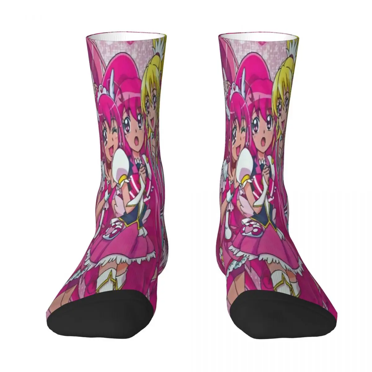 

All Stars Cute Princess Pretty Cure Precure Princess Anime Sock Socks Men Women Polyester Stockings Customizable Funny