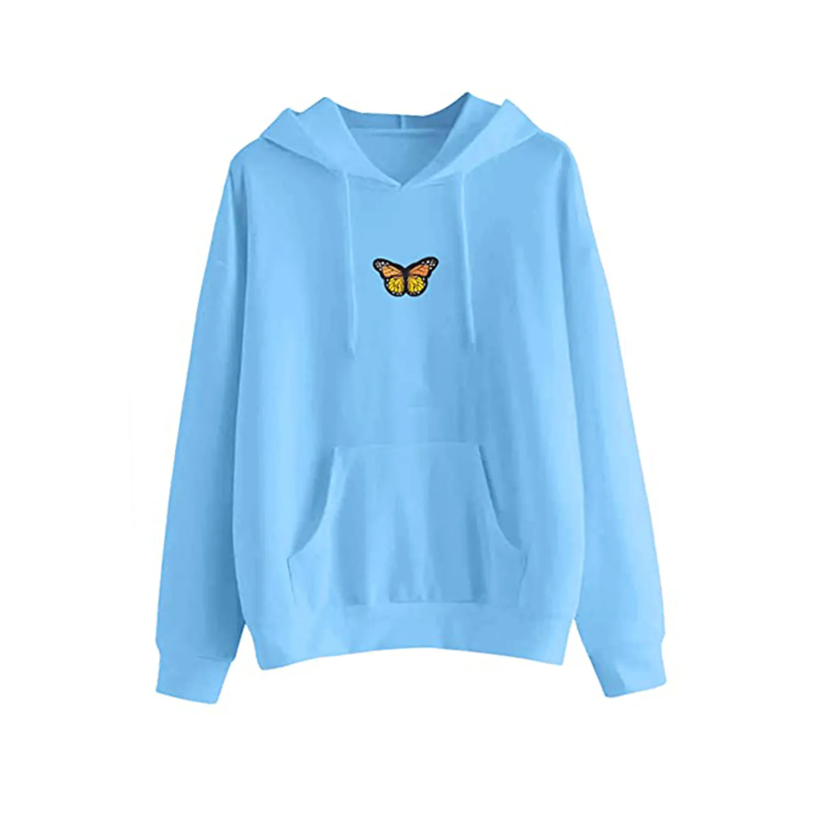 Рисунок 3 - Однотонная толстовка с капюшоном