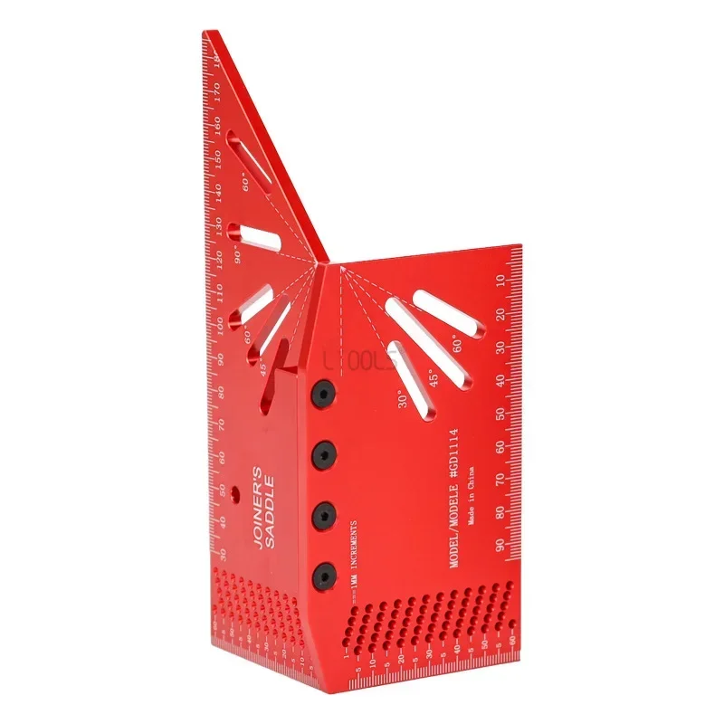 Трехмерная многоугловая измерительная линейка из алюминиевого сплава