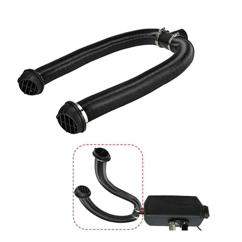 Дизельный парковочный обогреватель диаметр 60 мм Длина 200 см черный шланг для