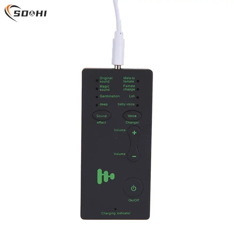 

Voice Changer Device For Kids/XBOX/PS4/Phone/iPad/Computer/Laptop/Tablets 7 Different Sound Changes Portable Voice Amplifiers