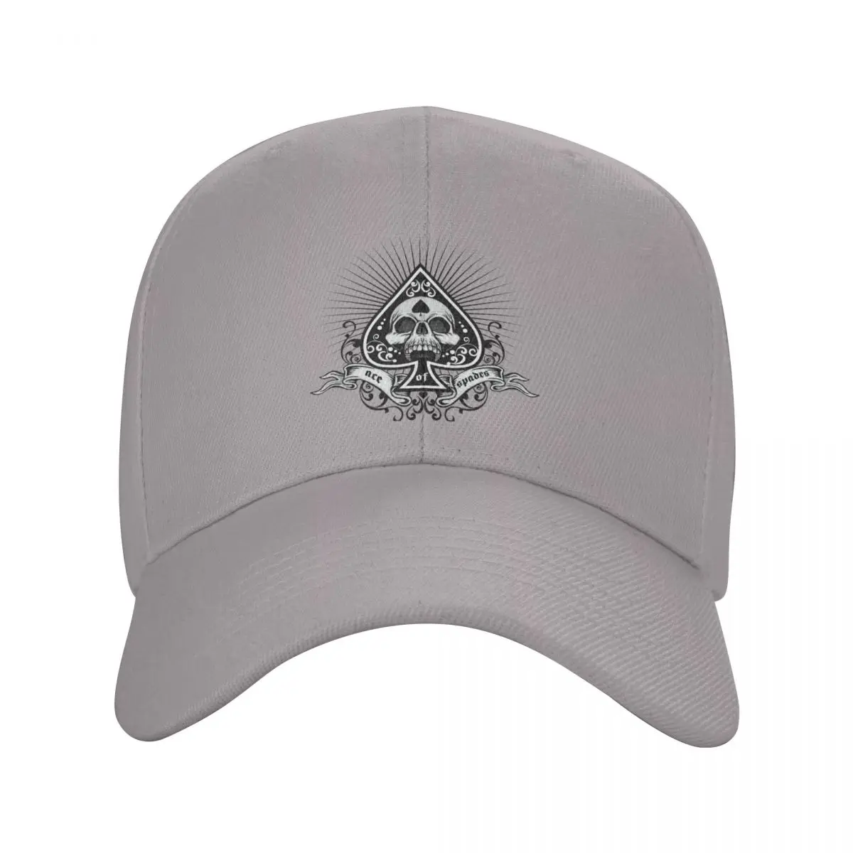

Heavy Metal 1960s Punk Rock Music Baseball Cap Sun Protection Men Women's Adjustable Ace Of Spades Trucker Hat Autumn
