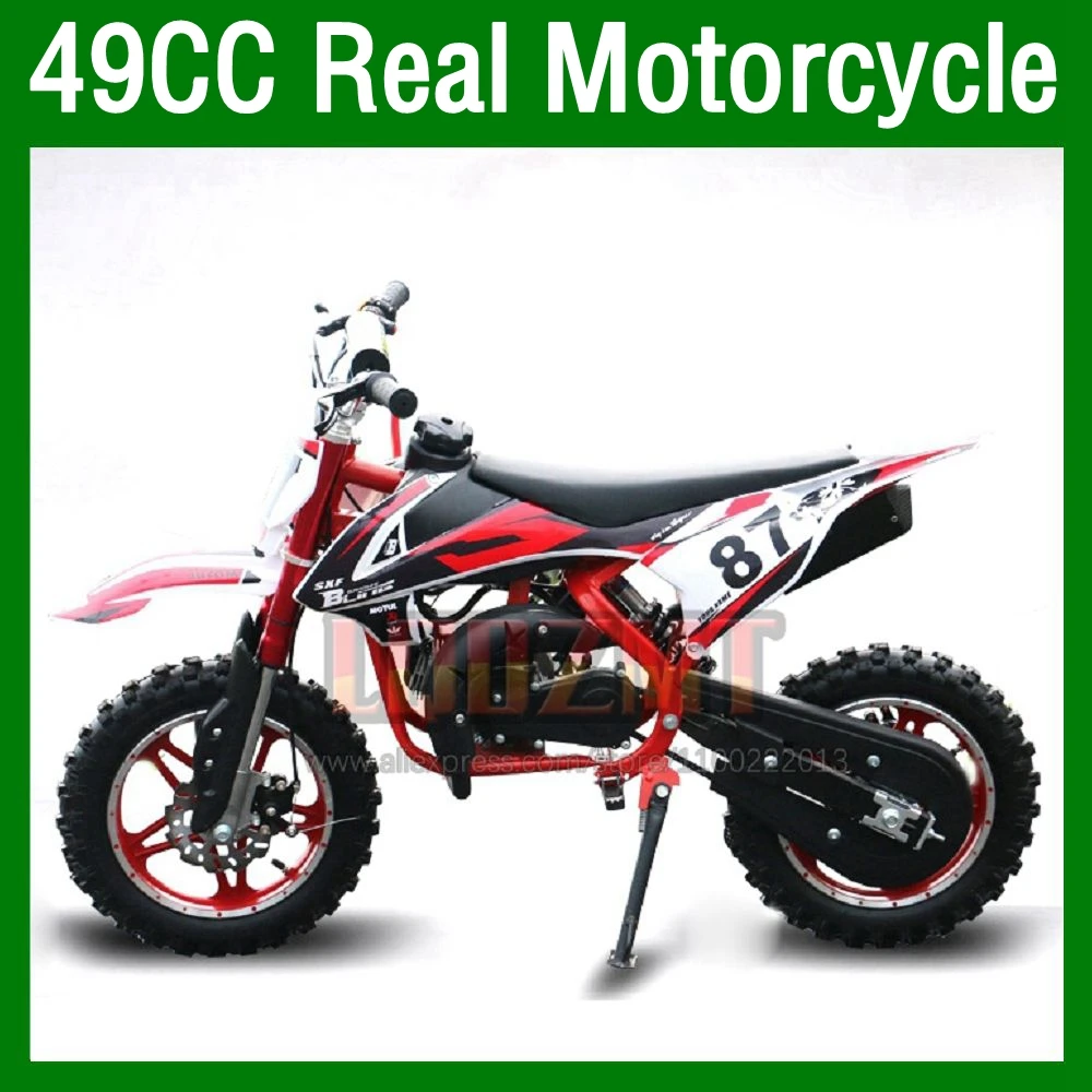 Mountain Mini Motorcycle Small Buggy 49CC 50CC Scooter Superbike Moto Bikes Gasoline Adult Child ATV off-road vehicle Motorbike