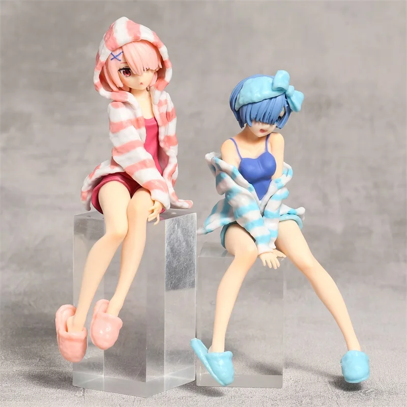 

Обновление нуля начальной жизни в другом мире Rem Ram Roomware Ver. Фигурка лапши стопора Коллекционная модель игрушка подарок на день рождения кукл...
