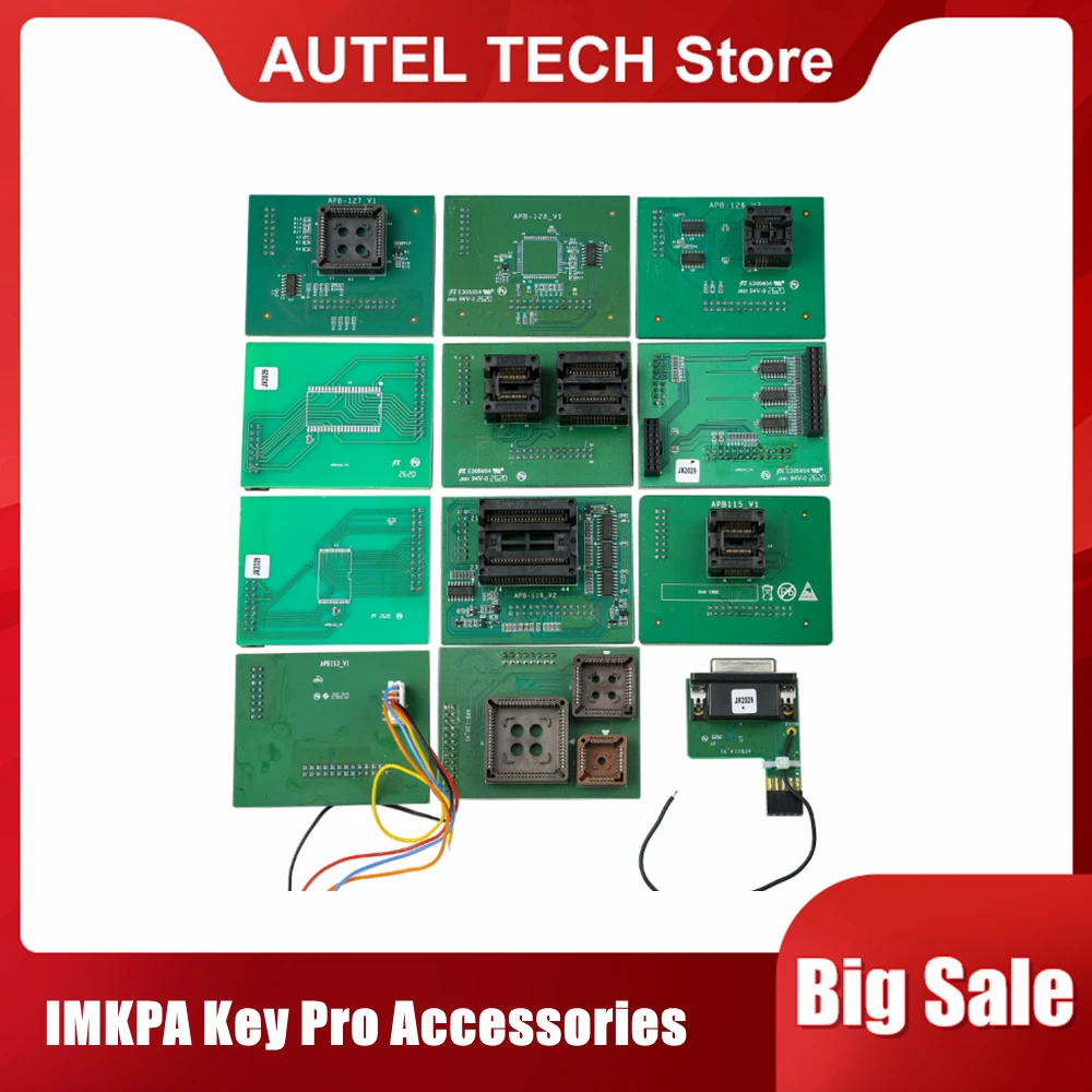 

Autel IMKPA Расширенный ключ программирования комплект аксессуаров для работы с XP400PRO/ IM608Pro