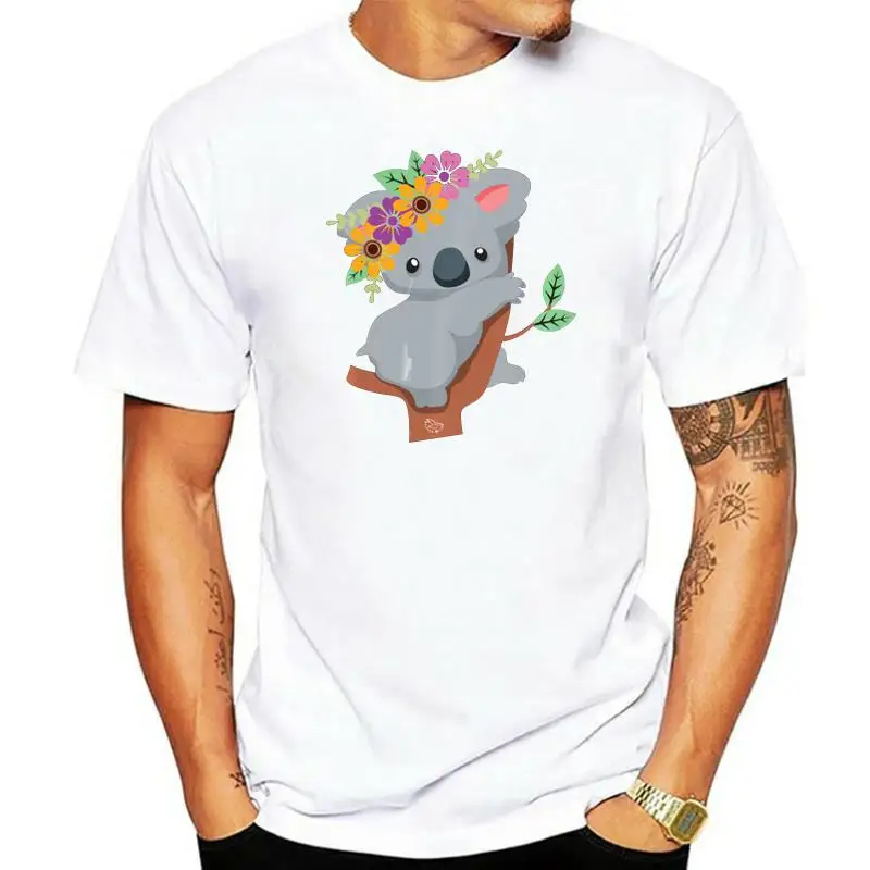 

Футболка с рисунком мишки Koala, цвет черный, Размеры M-Xxxl