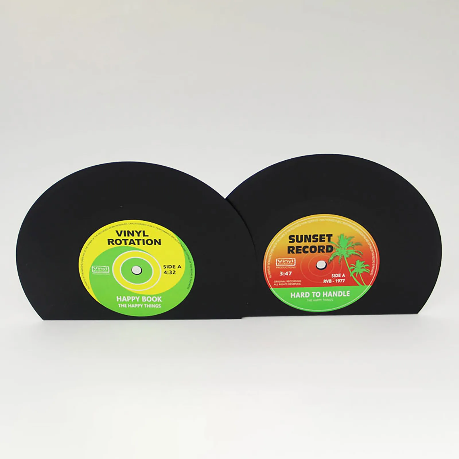 Уникальный дизайн утолщенная Ретро виниловая запись книжная полка стойка Cd для