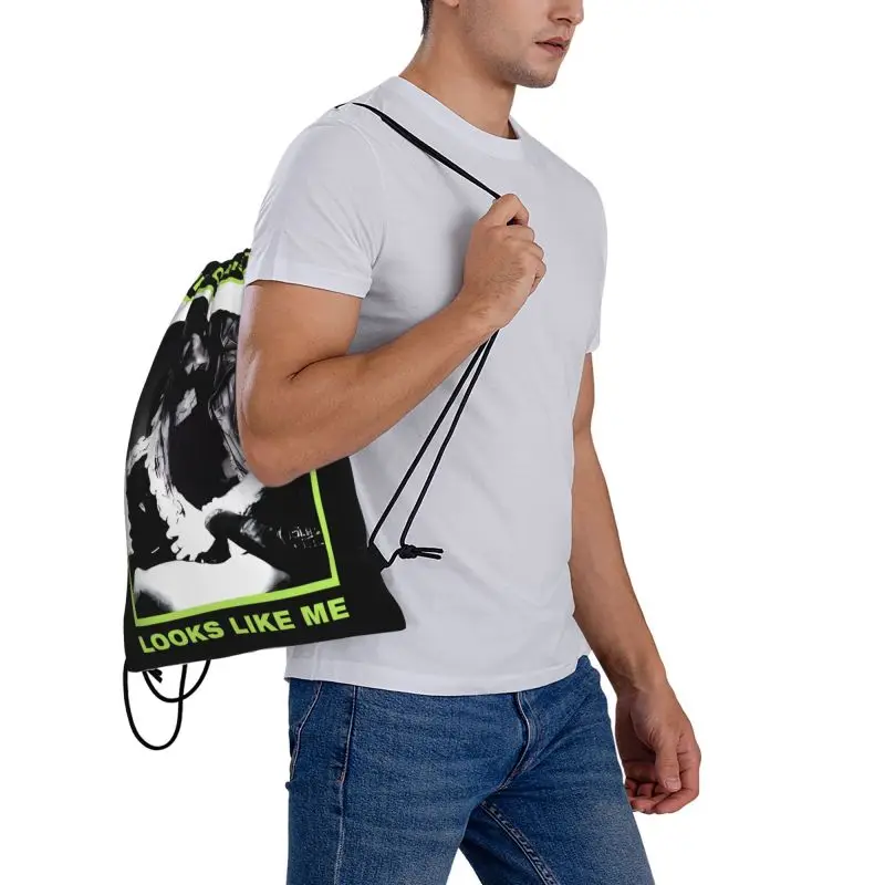 Модные ретро сумки на шнурке для спортзала новый стиль плавания