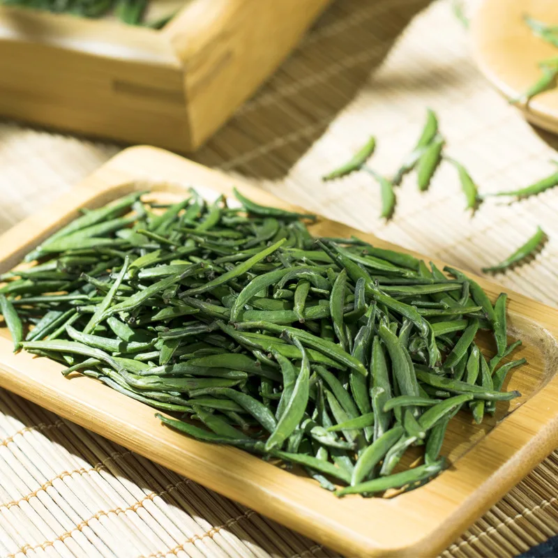 

150g China New Spring Que She Green-Tea Sparrow Tongue Tea Health Care Green Food for Lose Weight Houseware