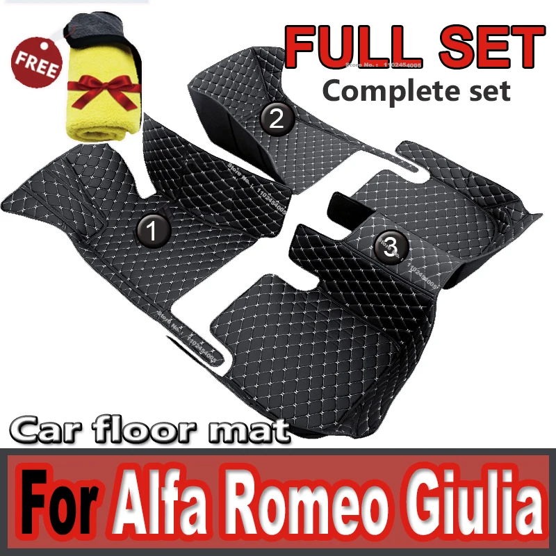 

Carpets For Alfa Romeo Giulia 2021 2020 2019 2018 2017 Car Floor Mats Custom Styling Auto Interior Accessories Foot Pads Cover