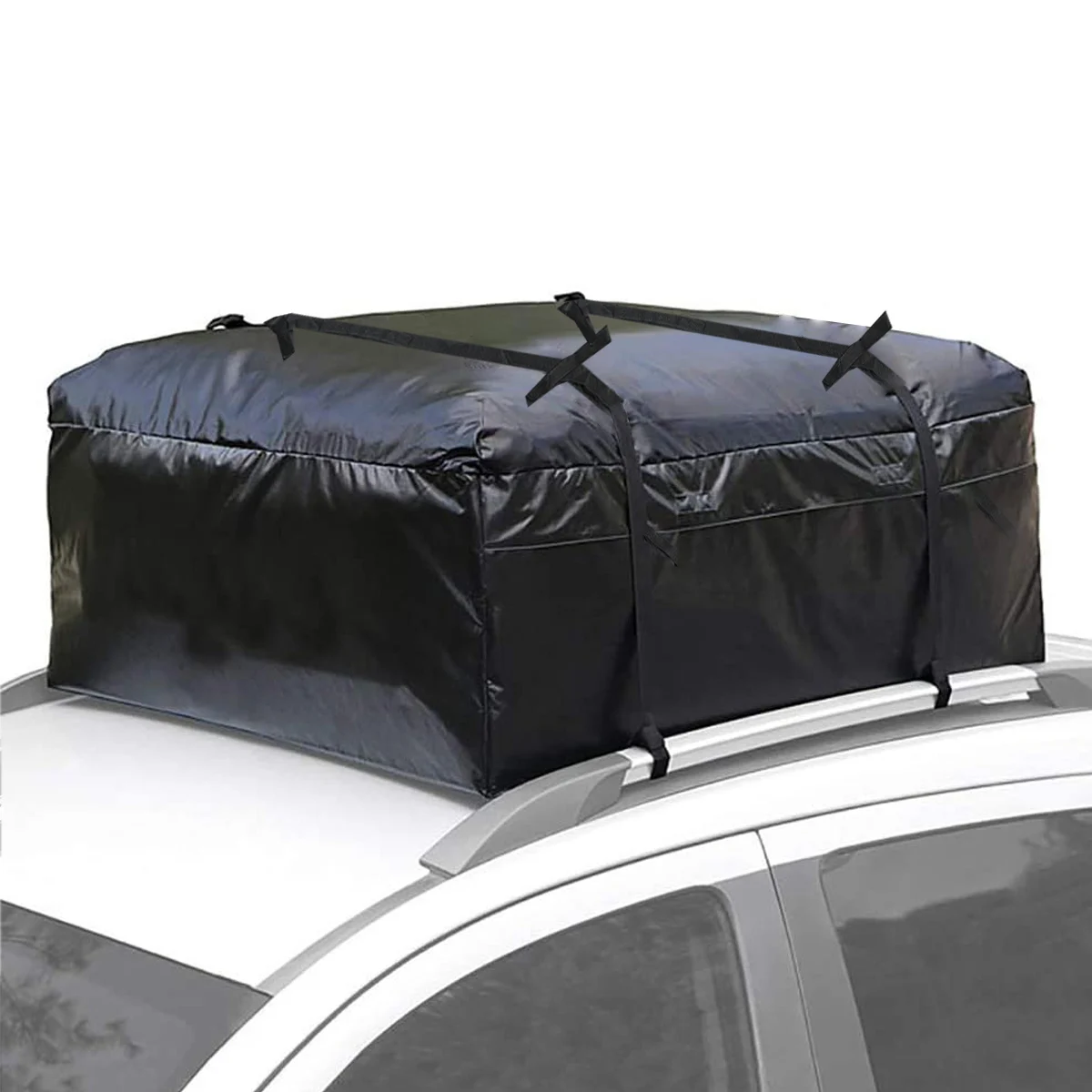 

420D Waterproof Universal Car Roof Top Bag Roof Top Bag Rack Cargo Carrier Luggage Storage Travel Waterproof SUV Van for Cars