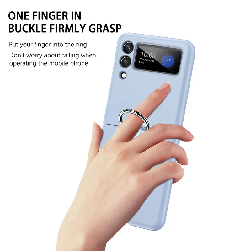 Чехол-книжка карамельных цветов для телефона Samsung Galaxy Z Flip 3 Flip3 Z3