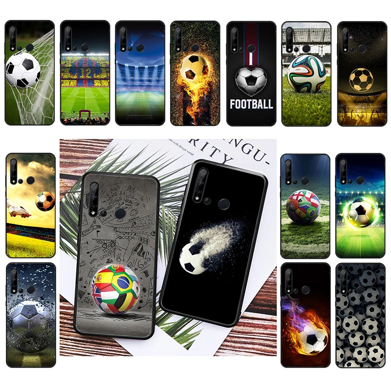 

Football Championship Art Phone Case For Huawei P50 Pro P30 P40 Lite P40Pro P20 lite P10 Plus Mate 20 Pro Mate20 X