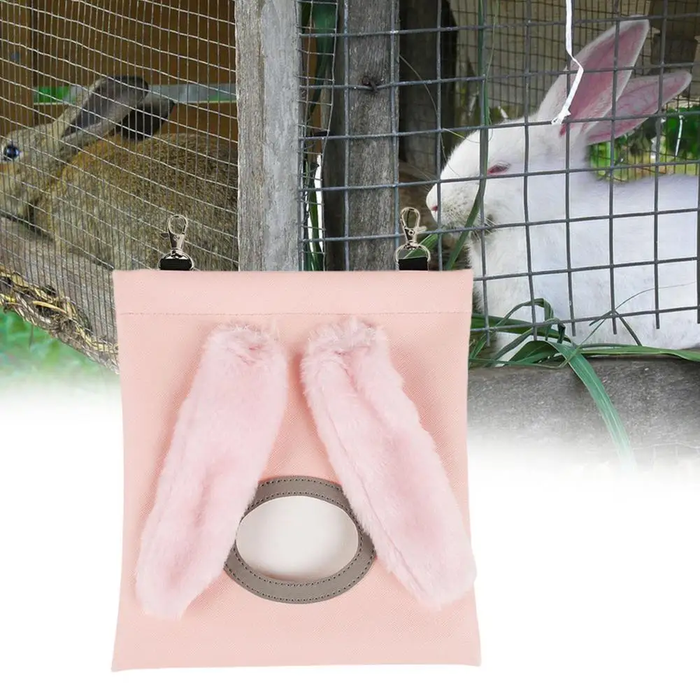 

Сумка для кормления хомяка, Прочная износостойкая сумка большой емкости для высушенной травы кролика, принадлежности для маленьких животных