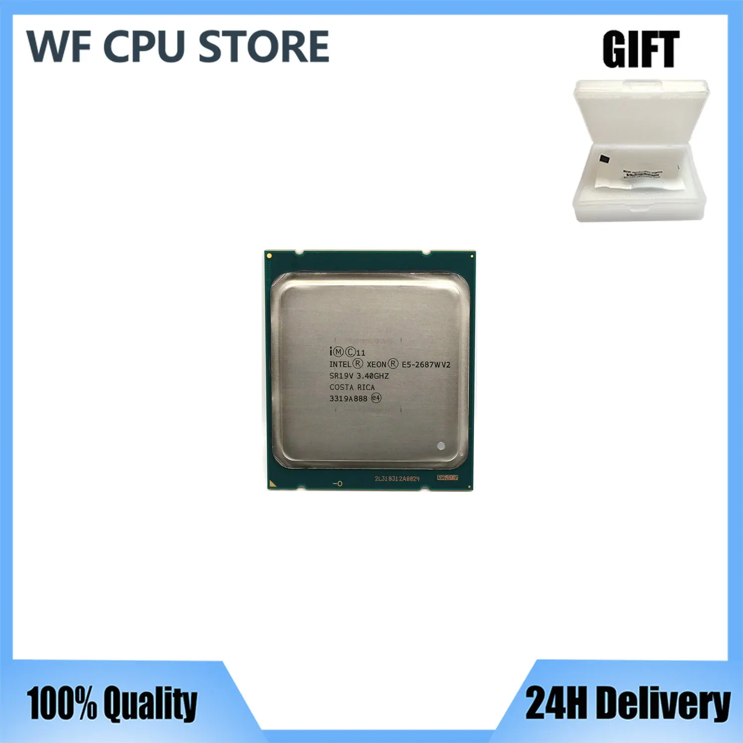 

Процессор Intel Xeon E5 2687Wv2 SR19V 3,40 ГГц 8-ядерный 25 Мб LGA 2011 процессор E5 2687 Вт v2