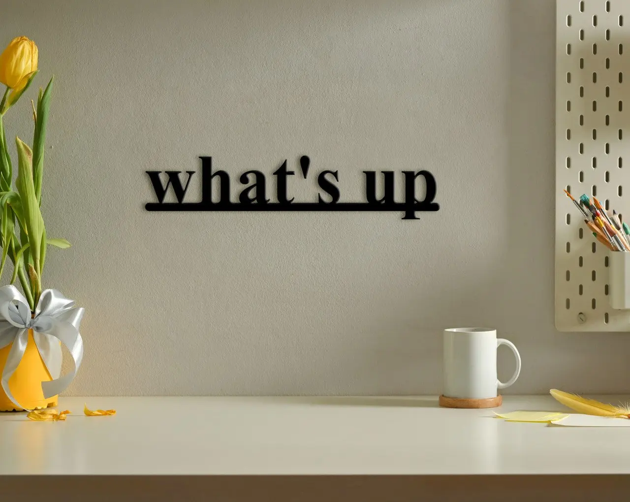 

BK Home What 'S Up деревянная стена yazıs---