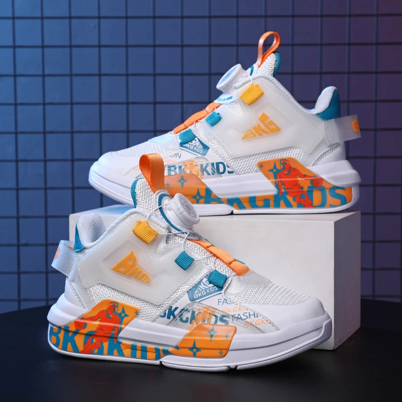 

Детская Классическая Баскетбольная обувь для мальчиков летние Молодежные студенческие Детские баскетбольные кроссовки